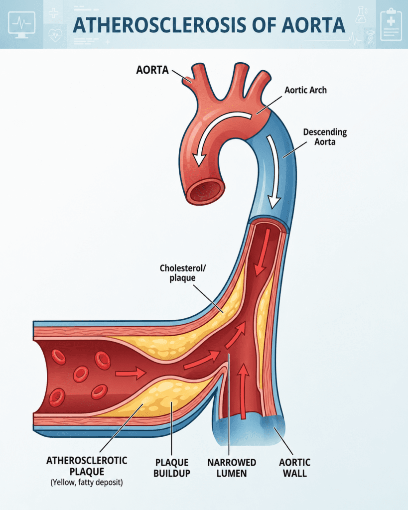 atherosclerosis of aorta